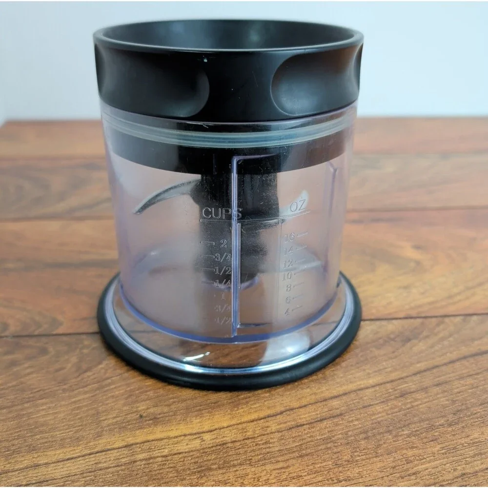 NINJA Master Prep 16 Oz/2 Cup Food Processor Bowl Lid Blades & Splash Guard